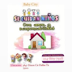 Cuido de Niños, estoy cerca del centro de Dallas 75210