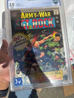 Our Army at War #168 CBCS 3.5 – 1st Unknown Soldier Key Issue