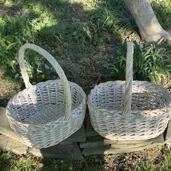 Two Wicker Baskets