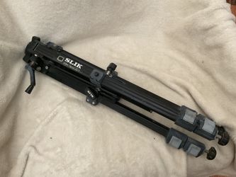  Slik Video Tripod 212V - Crank  Not Functional 