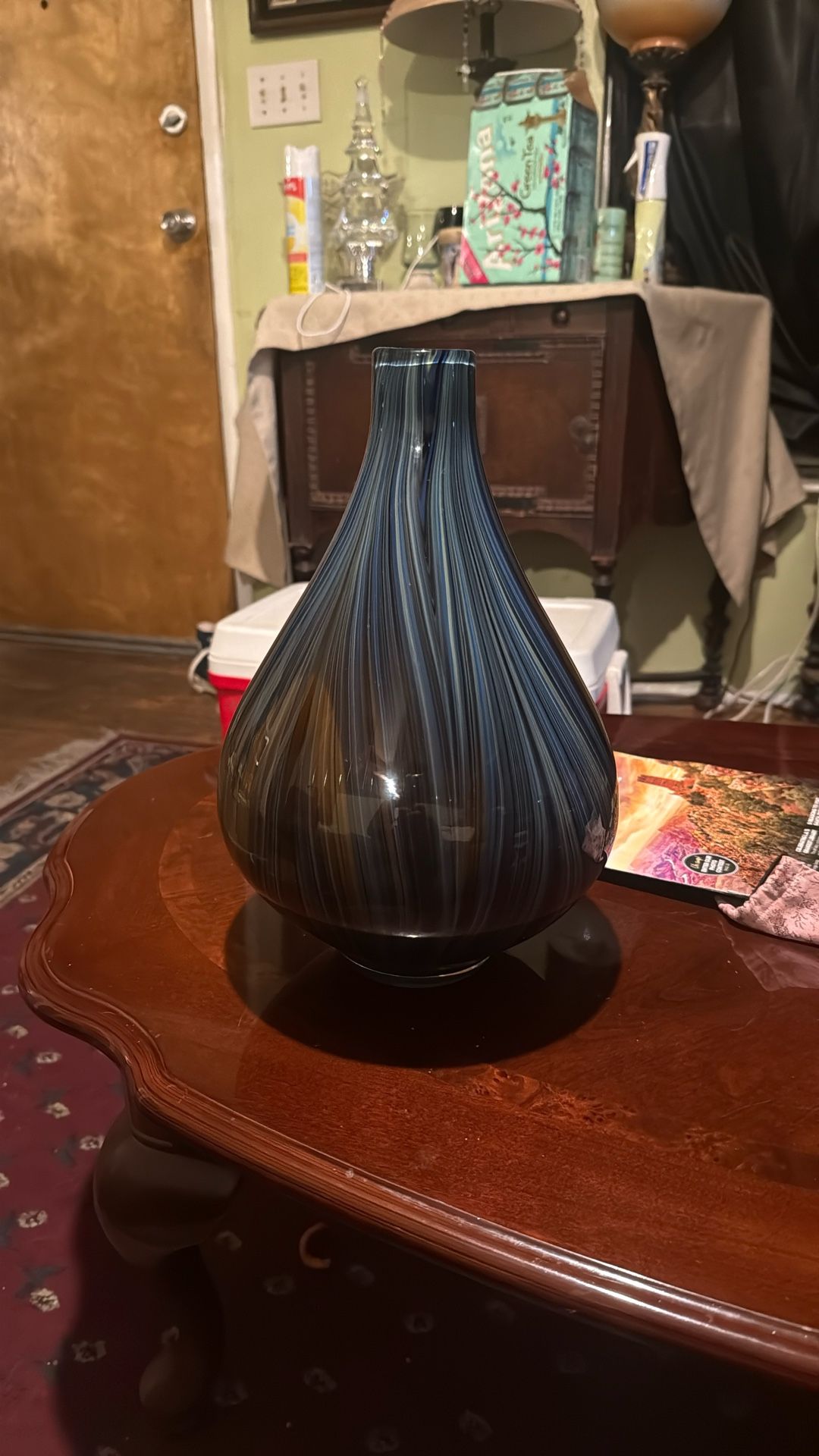 Vintage Pucci-Inspired Murano Style Vase