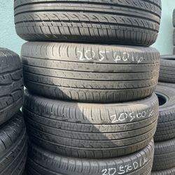 205-60-16 All Four Tires 🤑🤑🤑🤑