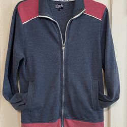 Max men’s full zip sweatshirt large