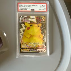 2021 Japanese Full Art Pikachu PSA 10