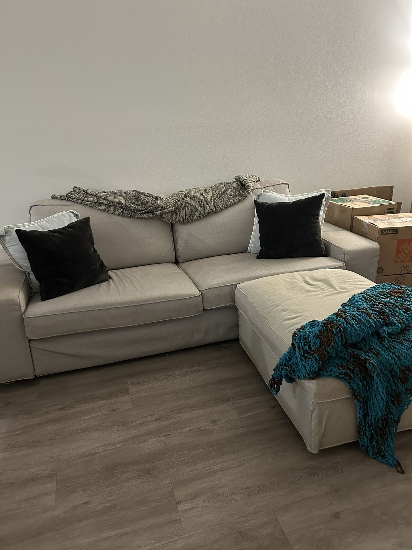 Beautiful Grey Couch