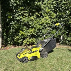 Ryobi 16” Mower, ONE+ 18v