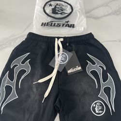 HELLSTAR black/white shorts