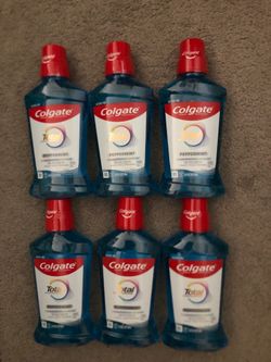 6 colgate mouthwash