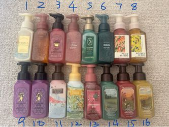 bath and body works hand soap $4 each
