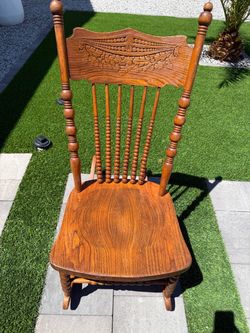 Vintage classic rocking chair