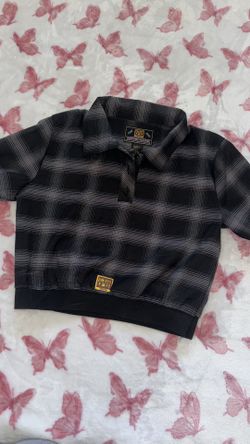 FB county Girl Cropped flannel (SIZE M)