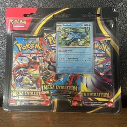Mega evolution three pack blister Pokémon