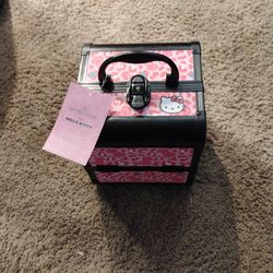 Hello Kitty Slay Cube makeup travel box