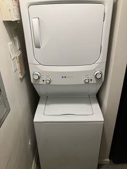 Hotpoint Stacked washer and dryer