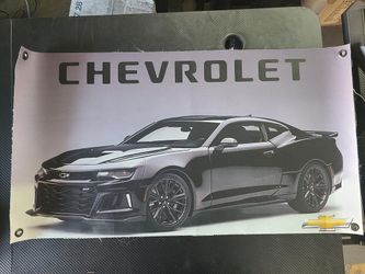 Camaro Zl1 Poster - Black
