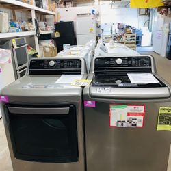 NEW SET LG Washer And Dryer 