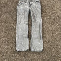 Size 28 Levi Grey Jeans