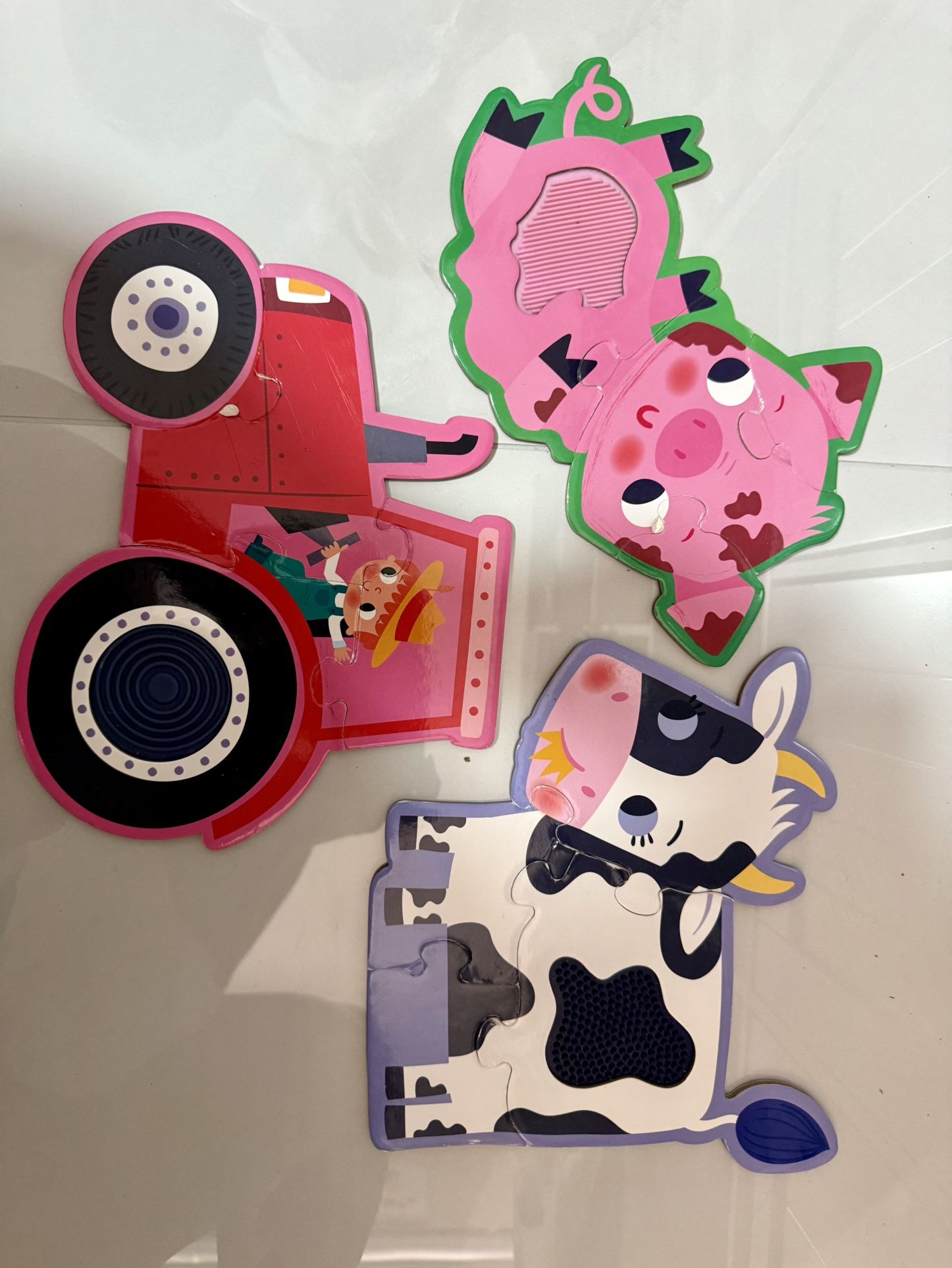 Farm Sensory Puzzle Set 🐷 🚜🐄 ✨