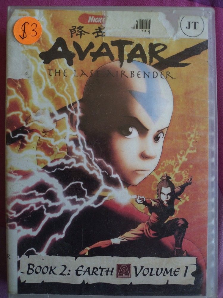 Avatar The Last Airbender Book 2 Earth Volume 1 DVD