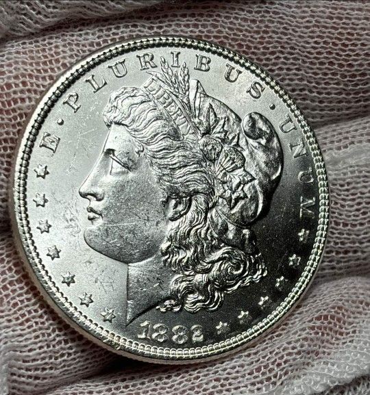 1882 Morgan Silver Dollar