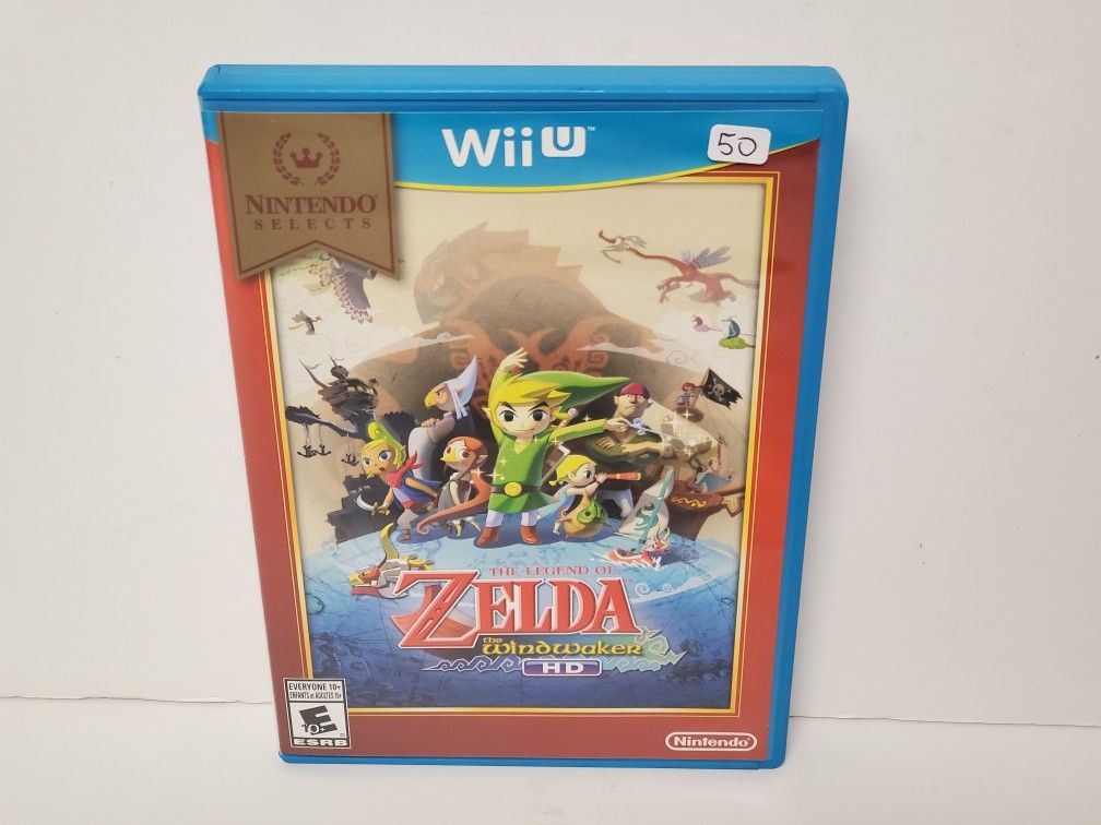 Nintendo Wii U The Legend Of Zelda Wind Waker HD