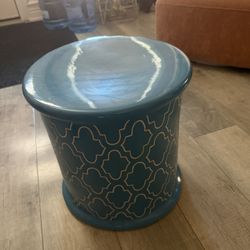 Two Plant Stands Or Decor Or Stools