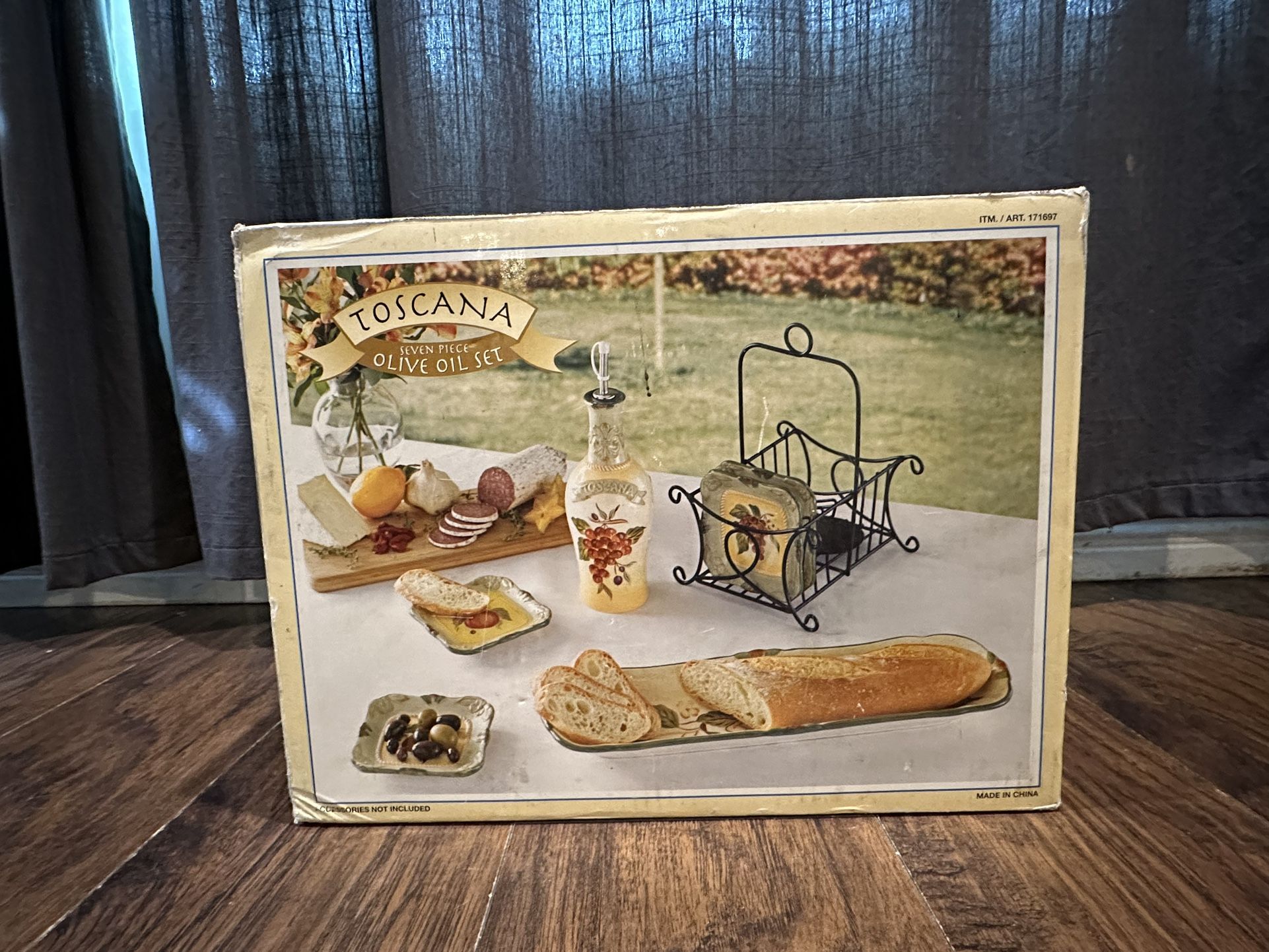 Toscana 7-pc Olive Oil Set