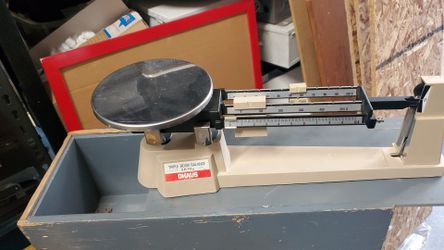 Ohaus triple beam balance scale. USA made