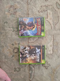 Xbox Games XMEN legends 2 and Jade Empire