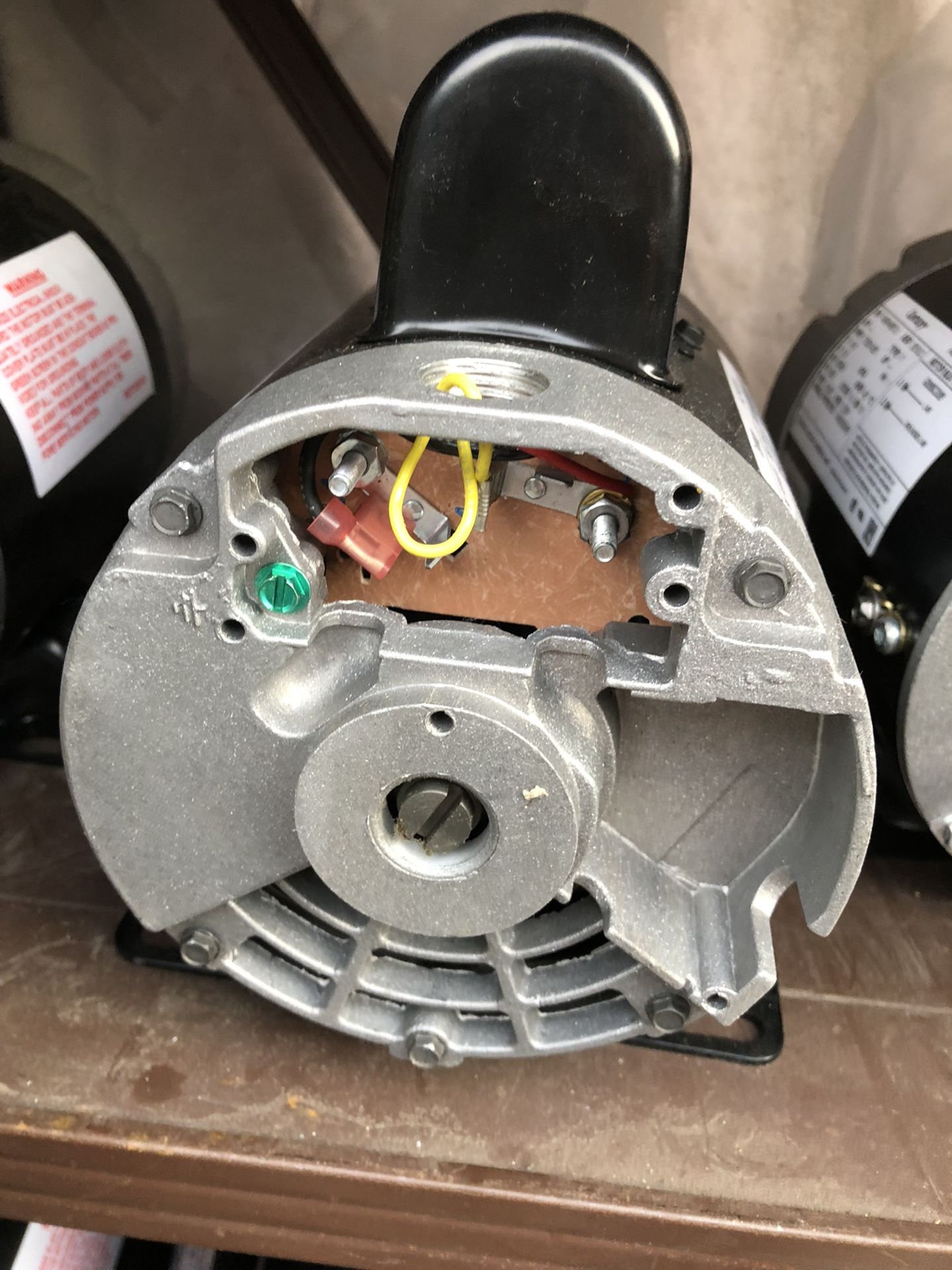 Brand New Century AC Motor S#F48R46B13 SER 05319J2 Type F RPM 1725/1425, 115 V , 1.6A, Hz 60/50AMB40degree C FR 56z Time Contiuos HSG ODP