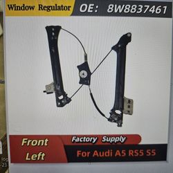 Window Regulator Glass Lifter 8W(contact info removed) For Audi A5 RS5 S5 2017-2025 front Left