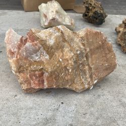 A Box Of Rock Decorations For Fish Tanks Or Reptiles 