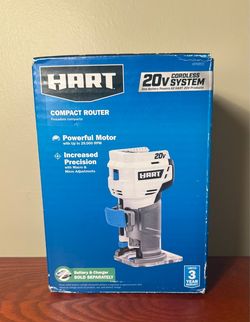 HART 20V Cordless Compact Router