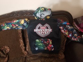 Boys Large Marvel Hoodie