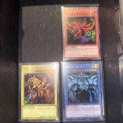 Yugioh The 3 God Cards 