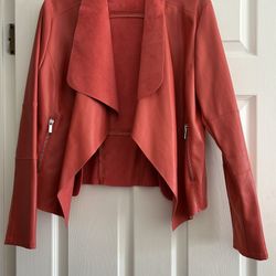 Fashion lady leather jacket 