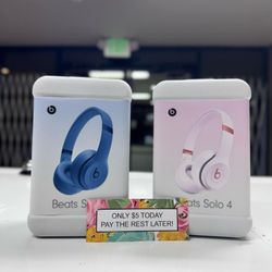 Beats Solo 4 Bluetooth Headphones Brand New - Only $5 Today Pay The Rest Later! 