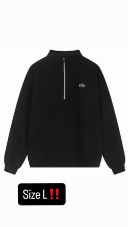 Black alo quarter zip