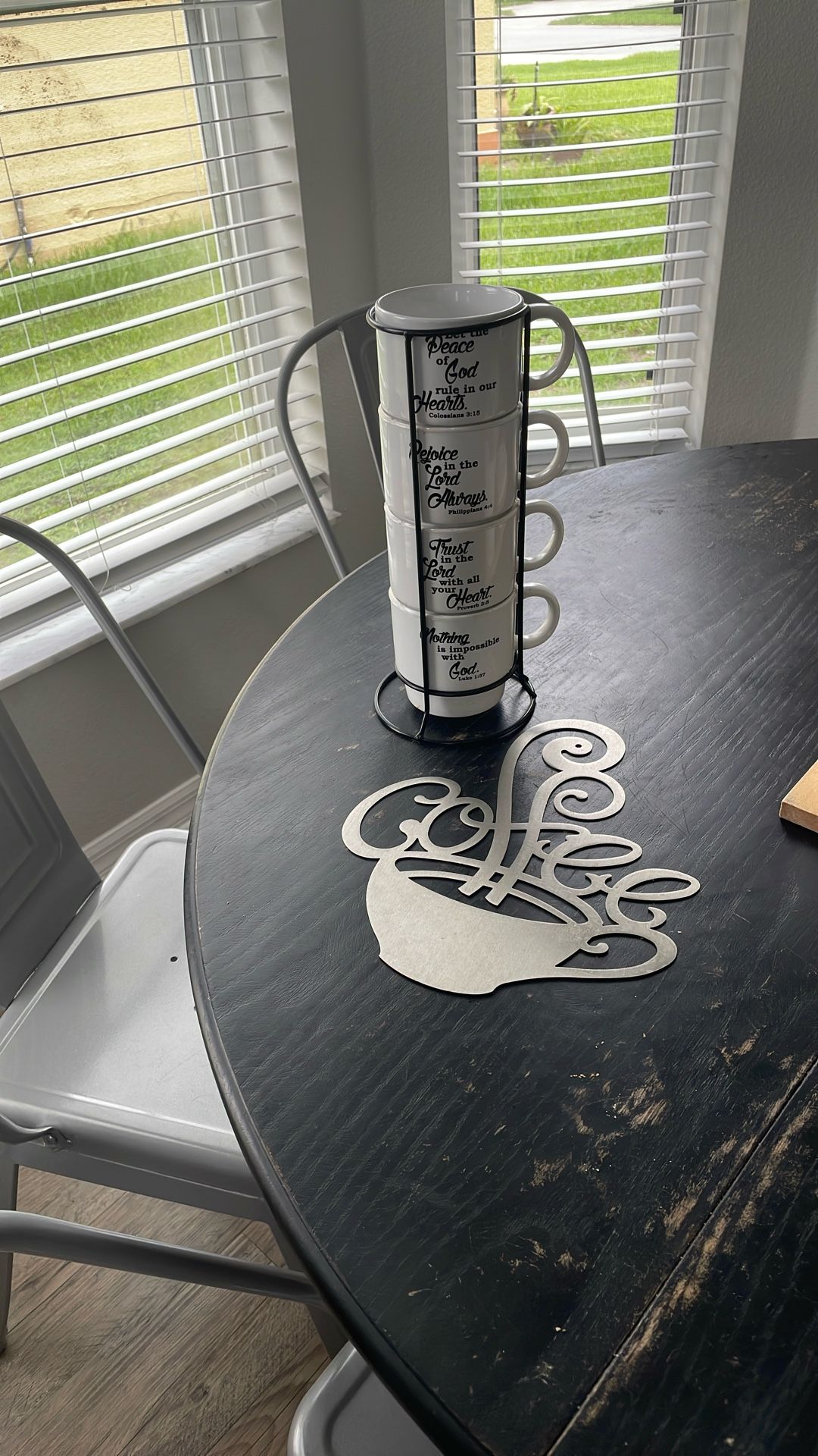 Coffee Cups & Coffee decor Sign