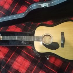 Fender CD-60S LEFT HANDED Acoustic Guitar Starter Kit