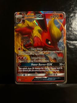 Flareon-GX (SM171) Sun & Moon Black Star Promo Pokémon card