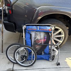 In Step Jogging Stroller w/ Bicycle Attachments