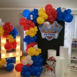 Balloons Decorations And Marquee Numbers