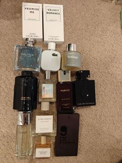 Perfume and cologne value collection