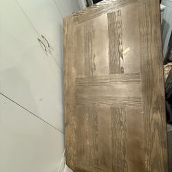 Dining Table With 6 Bar Height Chairs. 