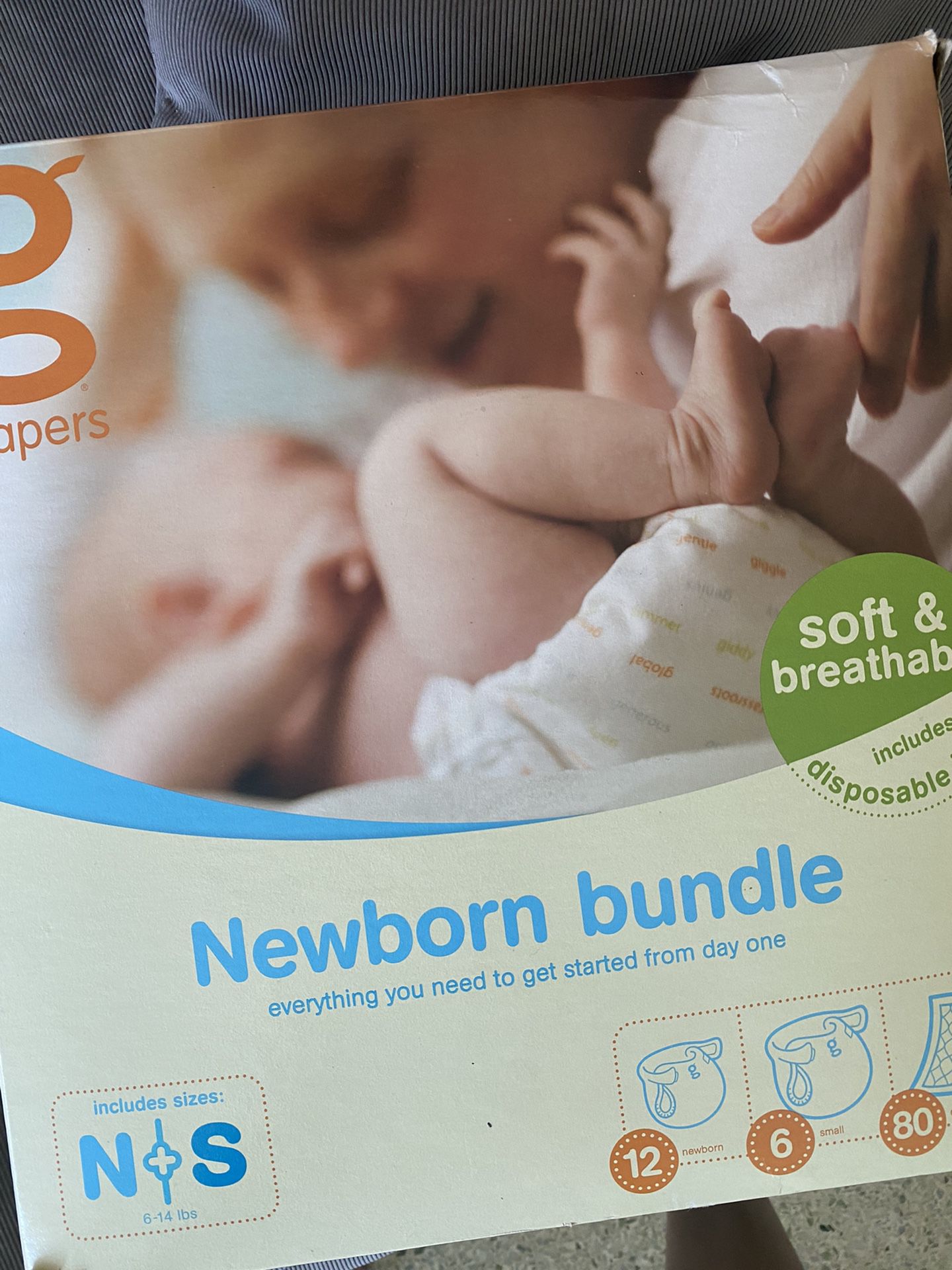 G cloth diapers Newborn bundle