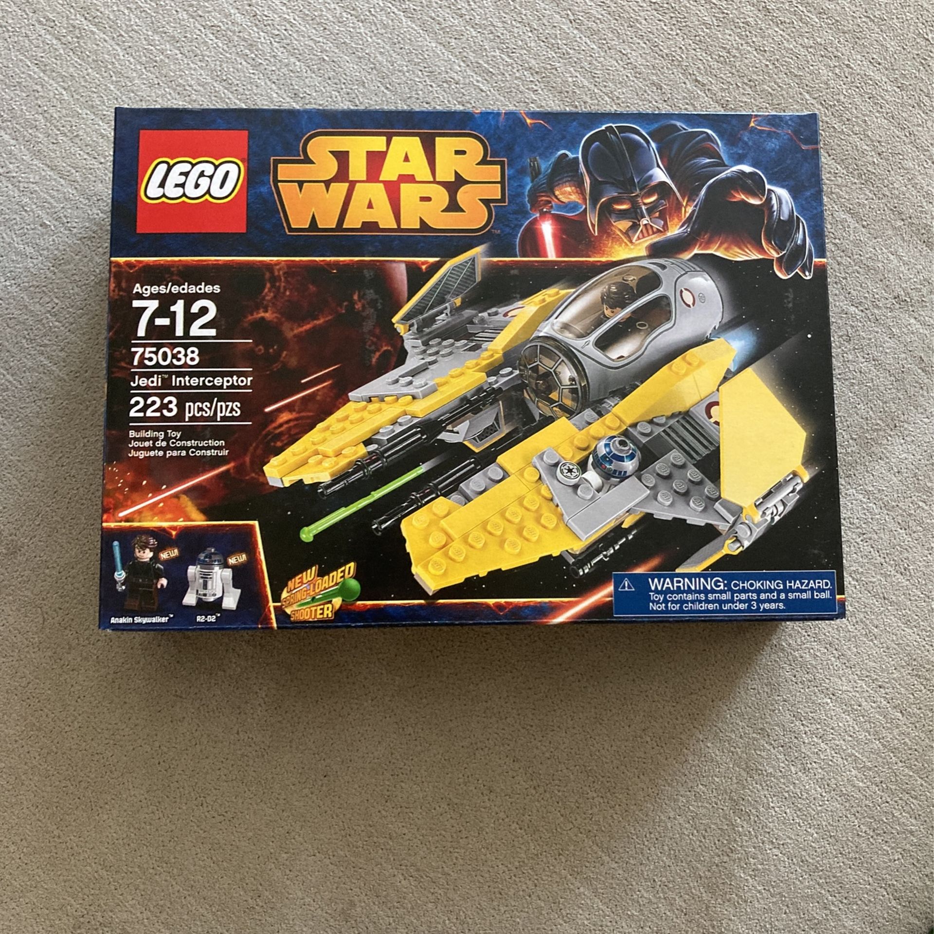 Lego Jedi Interceptor 75038 Retired Set
