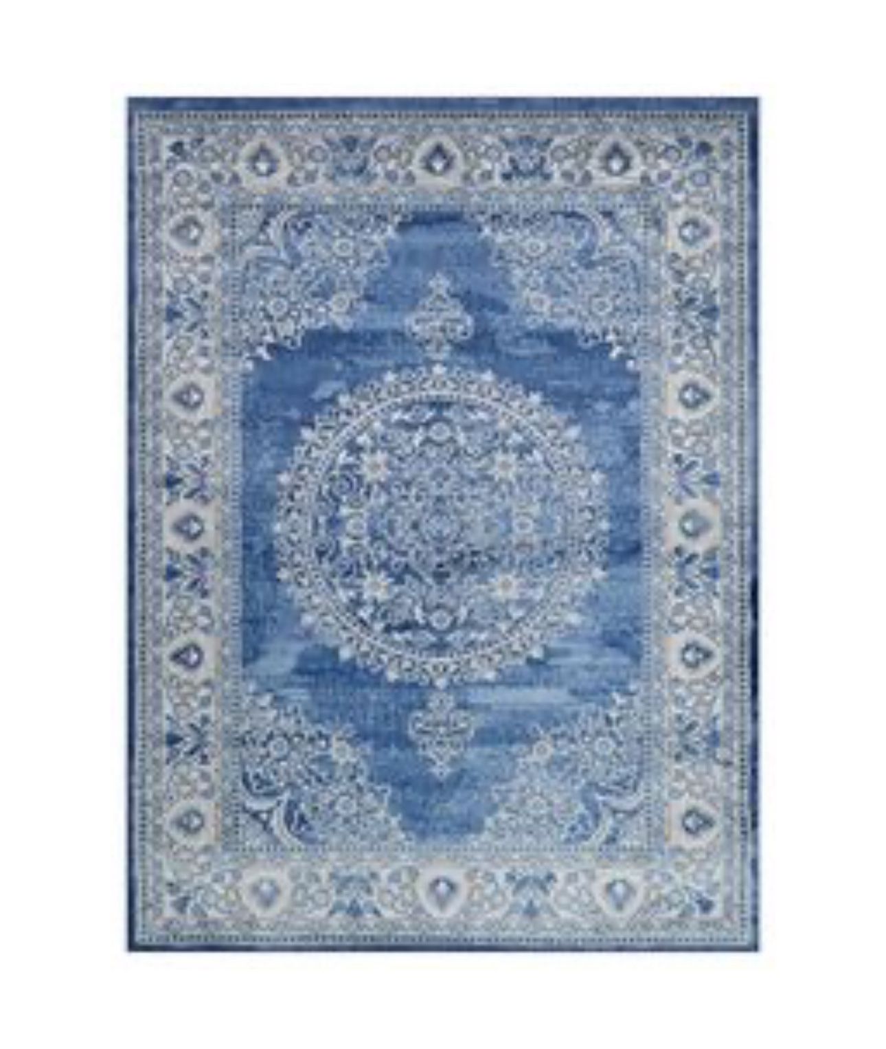 8/10 Brand New Blue Rug Carpet