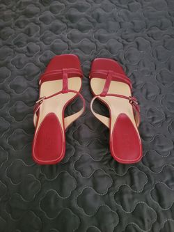 Red Loft ladies Sandals Size 7