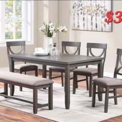 BRAND NEW 6PCS DINNING TABLE SET $399